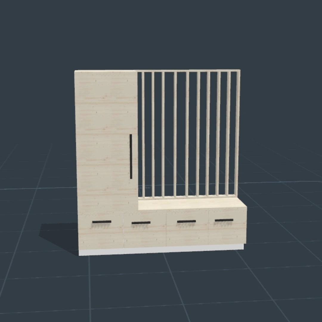 Imaginez et Créons vos meubles sur mesure.